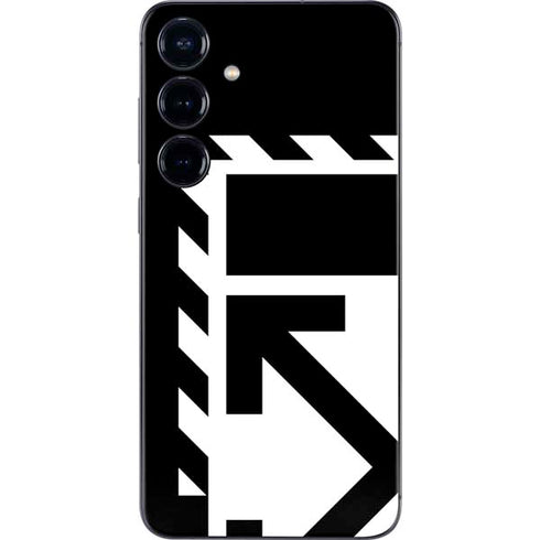 Black and White Geometric Shapes Galaxy A16 5G Skin