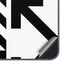 Black and White Geometric Shapes Galaxy A16 5G Skin