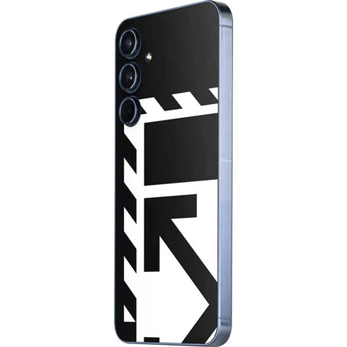 Black and White Geometric Shapes Galaxy A36 5G Skin