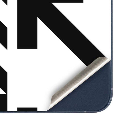 Black and White Geometric Shapes Galaxy A36 5G Skin