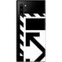 Black and White Geometric Shapes Galaxy Note 10 Plus Skin