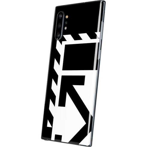 Black and White Geometric Shapes Galaxy Note 10 Plus Skin