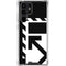 Black and White Geometric Shapes Galaxy S23 Ultra Clear Case