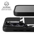 Black and White Geometric Shapes Galaxy S25 Kickstand Case