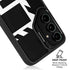 Black and White Geometric Shapes Galaxy S25 Kickstand Case
