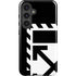 Black and White Geometric Shapes Galaxy S25 Plus Impact Case