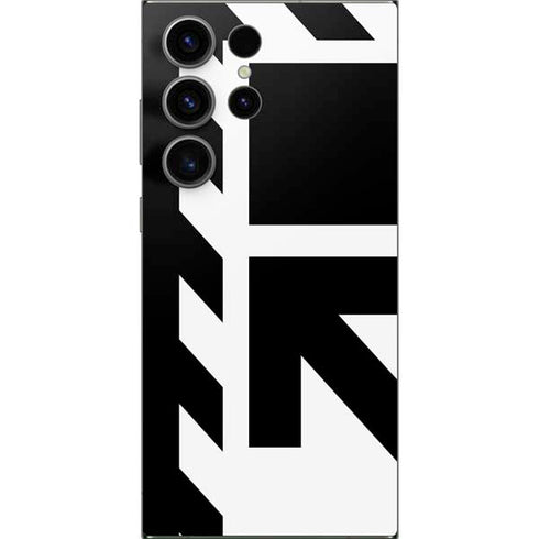 Black and White Geometric Shapes Galaxy S25 Ultra Skin