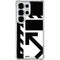 Black and White Geometric Shapes Galaxy S25 Ultra Clear Case
