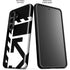 Black and White Geometric Shapes Galaxy S26 Plus Impact Case