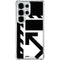 Black and White Geometric Shapes Galaxy S26 Ultra Clear Case