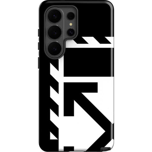 Black and White Geometric Shapes Galaxy S26 Ultra Impact Case