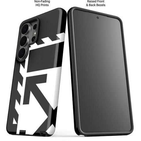 Black and White Geometric Shapes Galaxy S26 Ultra Impact Case