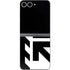 Black and White Geometric Shapes Galaxy Z Flip6 Skin