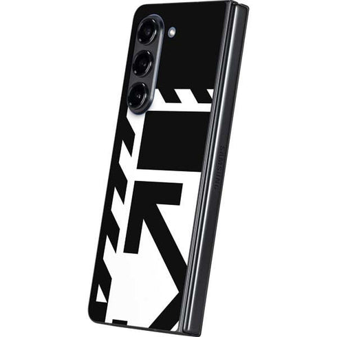 Black and White Geometric Shapes Galaxy Z Fold5 5G Skin