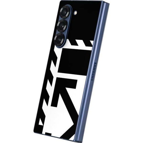 Black and White Geometric Shapes Galaxy Z Fold6 Skin