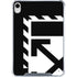 Black and White Geometric Shapes iPad 11th Gen (2025) Clear Case