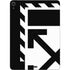 Black and White Geometric Shapes Apple iPad Air Skin