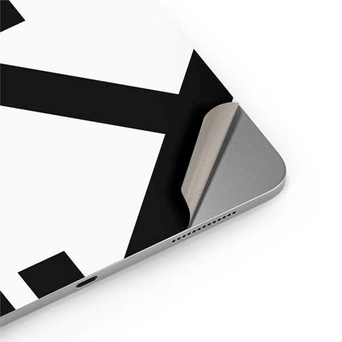 Black and White Geometric Shapes Apple iPad Air Skin