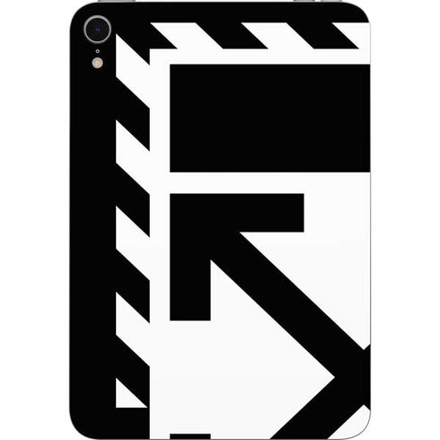 Black and White Geometric Shapes Apple iPad Mini Skin