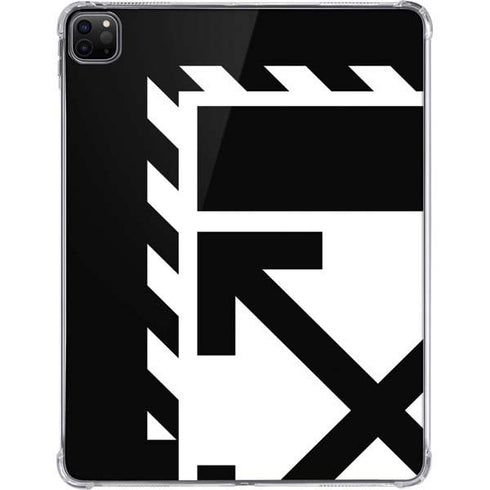 Black and White Geometric Shapes iPad Pro 11in (2024) Clear Case