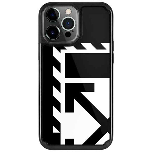 Black and White Geometric Shapes iPhone Cases