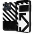 Black and White Geometric Shapes iPhone 14 Folio Case