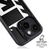 Black and White Geometric Shapes iPhone 14 Plus Kickstand Case