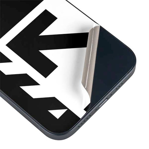 Black and White Geometric Shapes iPhone Skins