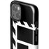 Black and White Geometric Shapes iPhone 15 Impact Case