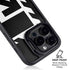 Black and White Geometric Shapes iPhone 15 Pro Max Kickstand Case