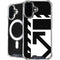 Black and White Geometric Shapes iPhone 16 MagSafe Case