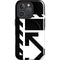 Black and White Geometric Shapes iPhone 16 Pro Magsafe Impact Case