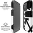 Black and White Geometric Shapes iPhone 16 Pro Max Magsafe Impact Case