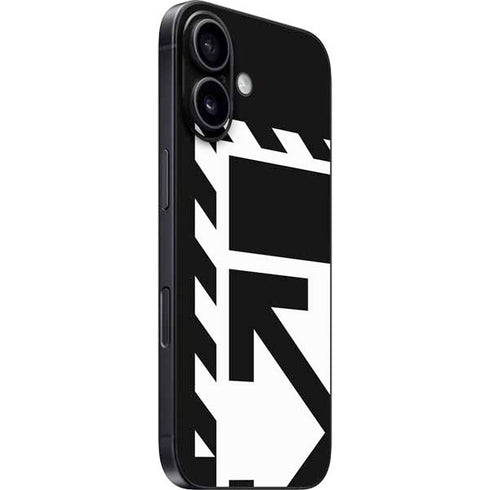 Black and White Geometric Shapes iPhone 16 Skin