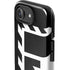 Black and White Geometric Shapes iPhone 16e Impact Case
