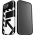 Black and White Geometric Shapes iPhone 16e Impact Case