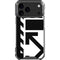 Black and White Geometric Shapes iPhone 18 Pro Max Clear Case