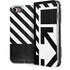 Black and White Geometric Shapes iPhone 7 Folio Case