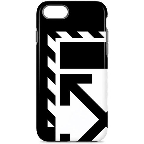 Black and White Geometric Shapes iPhone Cases