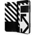 Black and White Geometric Shapes iPhone SE (2nd & 3rd Gen) Folio Case