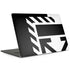 Black and White Geometric Shapes MacBook Skins