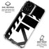Black and White Geometric Shapes Moto G Power 5G (2024) Clear Case