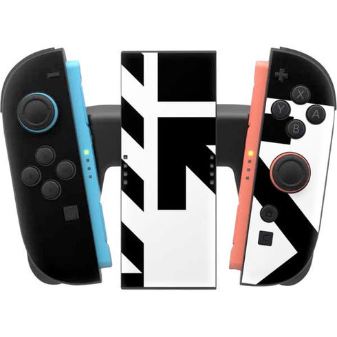Black and White Geometric Shapes Nintendo Switch 2 (2025) Joy-Con Controller Skin