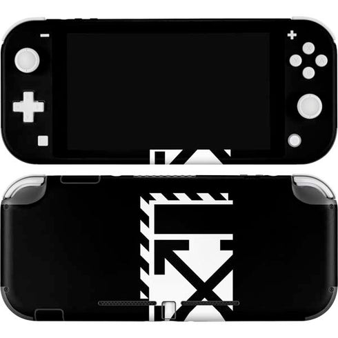 Black and White Geometric Shapes Nintendo Skins
