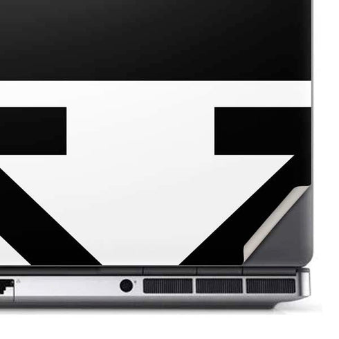 Black and White Geometric Shapes Dell Precision Skin