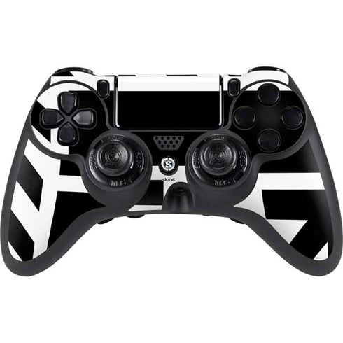 Black and White Geometric Shapes PlayStation PS4 Skins
