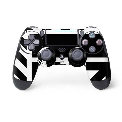 Black and White Geometric Shapes PlayStation PS4 Skins