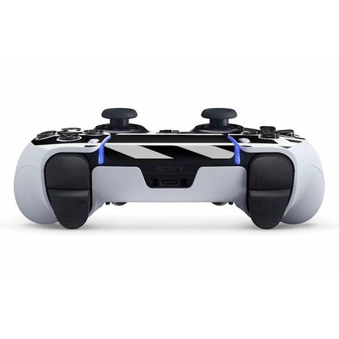 Black and White Geometric Shapes PS5 DualSense Edge Pro Controller Skin