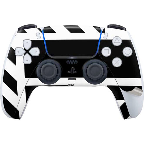 Black and White Geometric Shapes PS5 Pro Bundle Skin