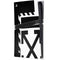 Black and White Geometric Shapes PS5 Pro Console Skin